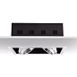 JFLED-111G х2 LED светильник карданный Downlight   -  Встраиваемые светильники 